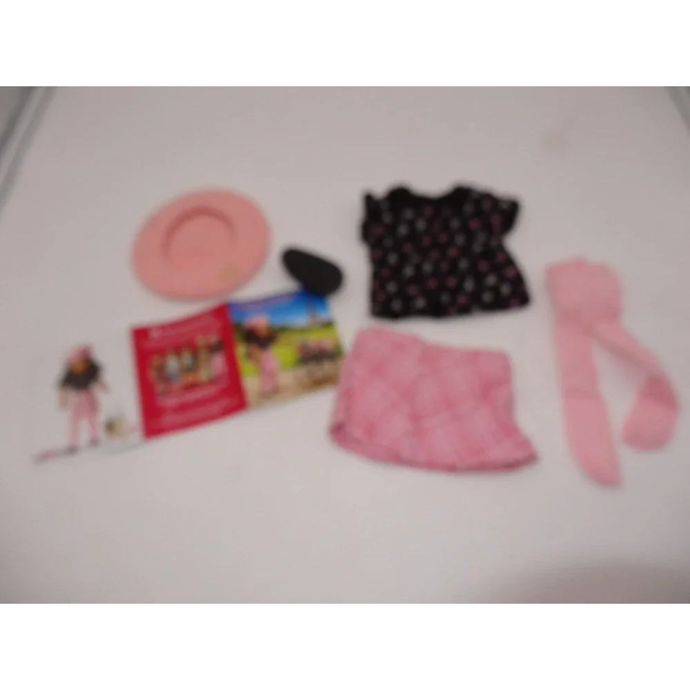 American‎ Girl World Traveler France Outfit Paris Beret Shirt Skirt 2021